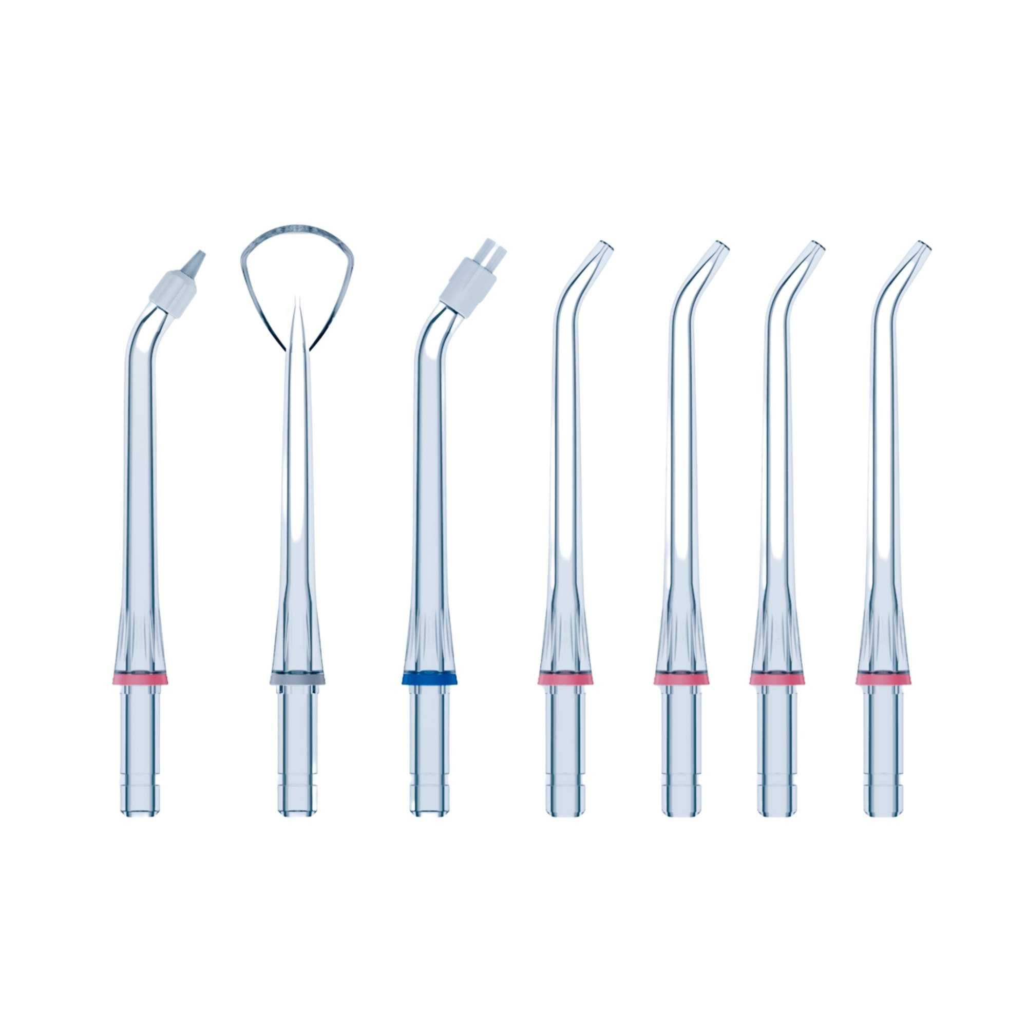 V238-SUPDZ-40505573572688-202507252201-00 7 Dental Tips Replacement Nozzles for Jet Water Flosser M02 - Image 1