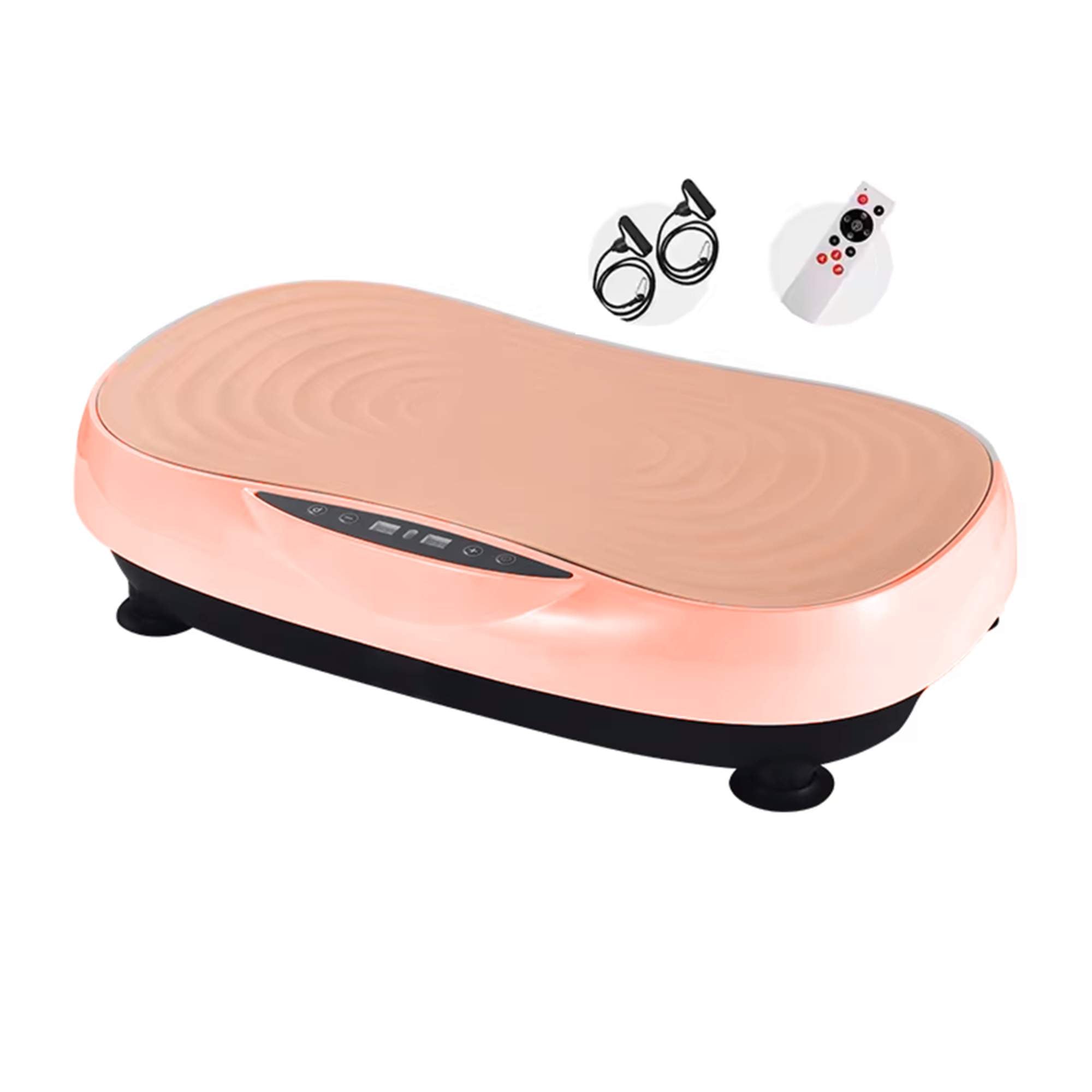V238-SUPDZ-41071901573200-202506301535-00 Social Hike Vibration Plate Machine - Vibrating Exercise Platform Pink - Image 1