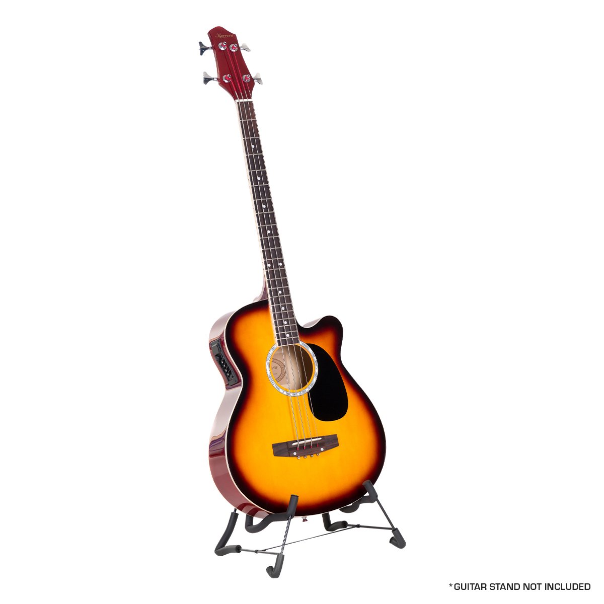 V240-ACG43-SB-71710-00 Karrera 43in Acoustic Bass Guitar Sunburst - Image 1