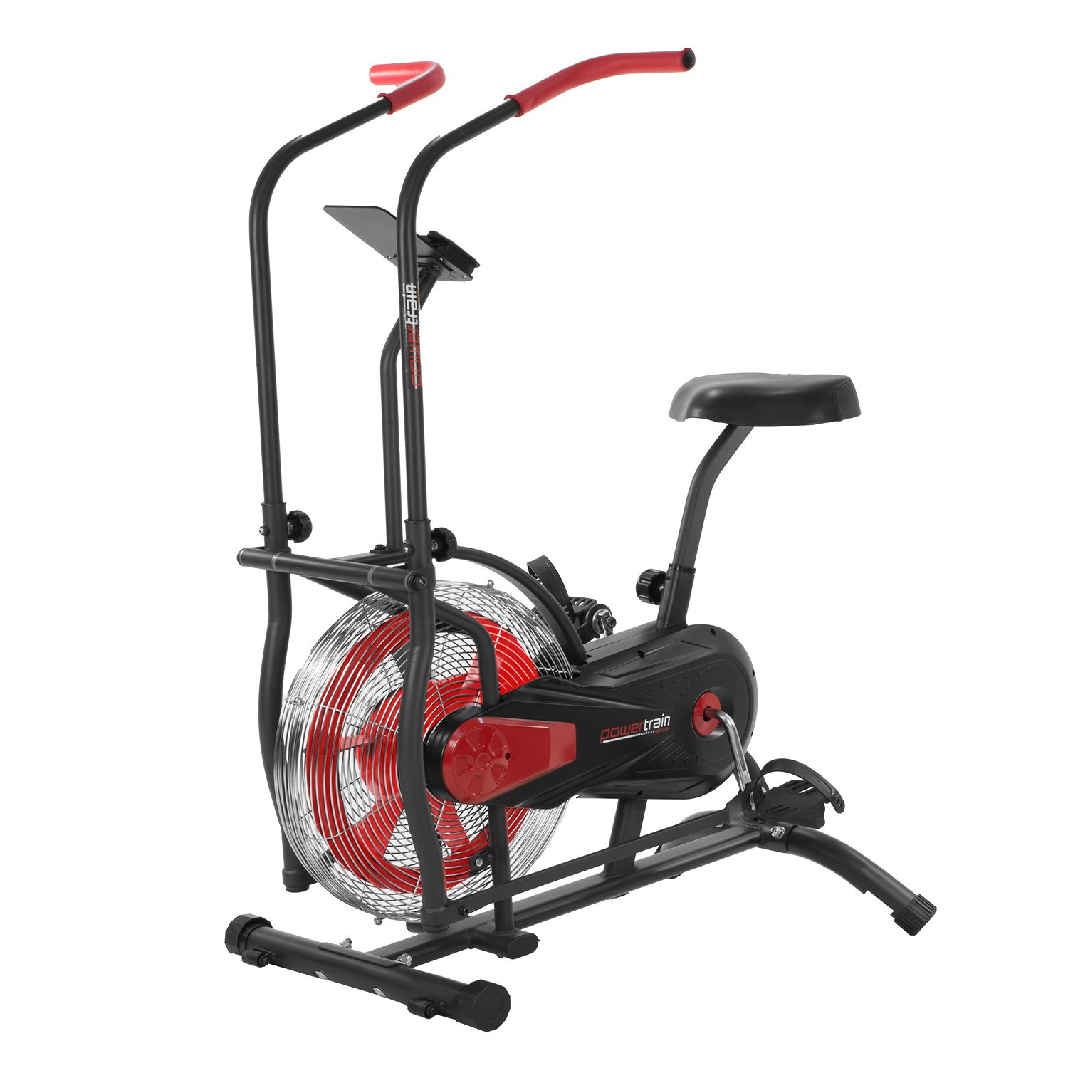 V240-BKE-AB4500-RD-71563-00 Powertrain Air Resistance Fan Exercise Bike for Cardio - Red - Image 1
