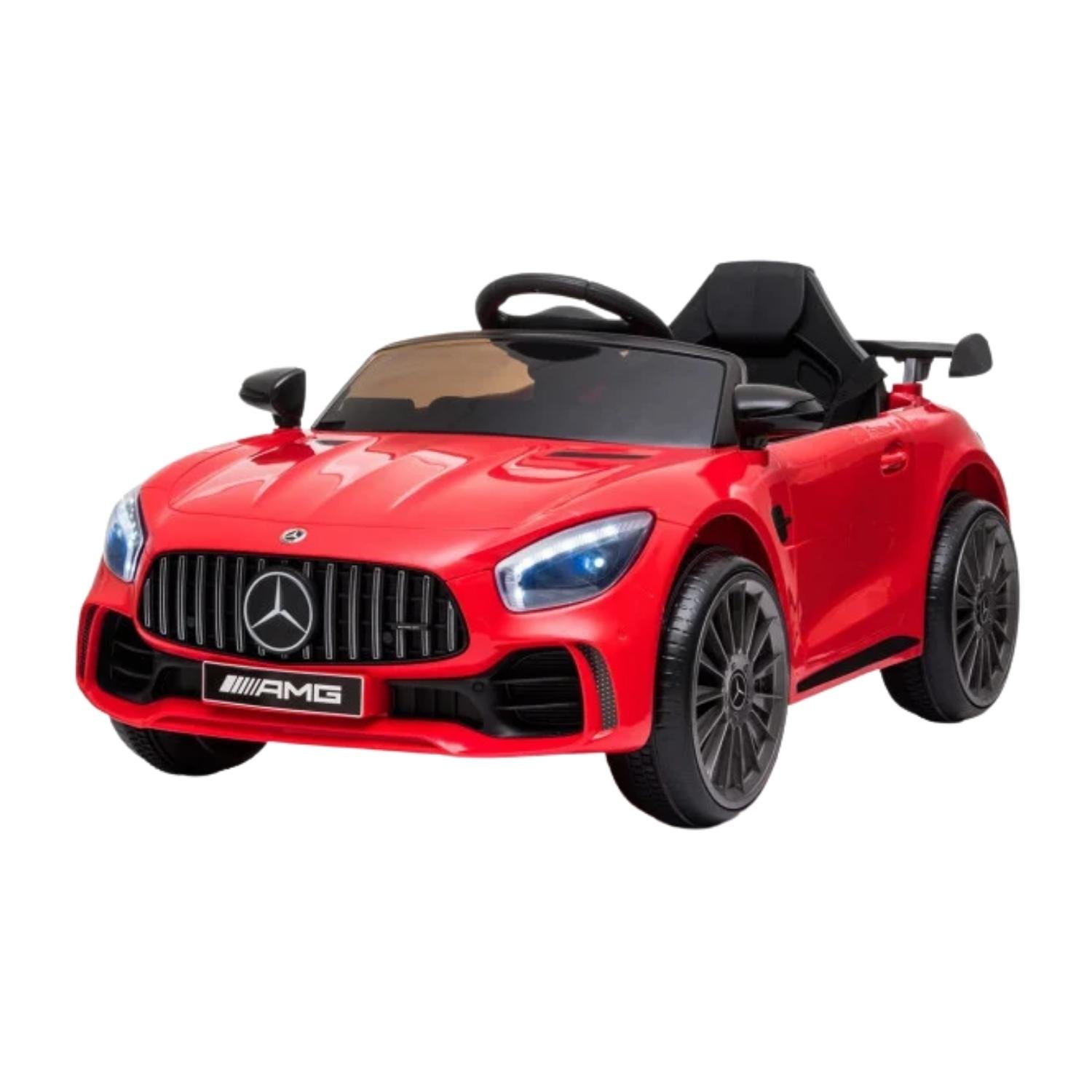 V240-CAR-GTR-RD-70556-00 Kahuna Mercedes Benz Licensed Kids Electric Ride On Car Remote Control - Red - Image 1