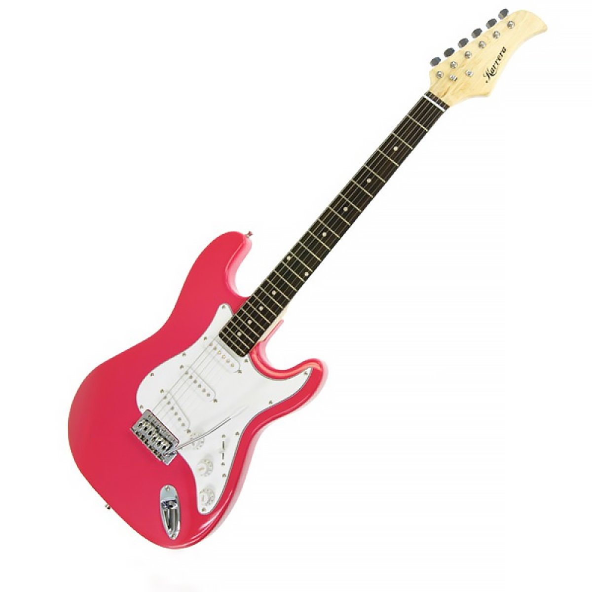 V240-EGP-5W-PK-71724-00 Karrera 39in Electric Guitar - Pink - Image 1