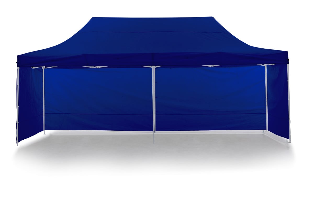 V240-GAZ-POP-3X6-BU-73597-00 Wallaroo Gazebo Tent Marquee 3x6m PopUp Outdoor Wallaroo Blue - Image 1