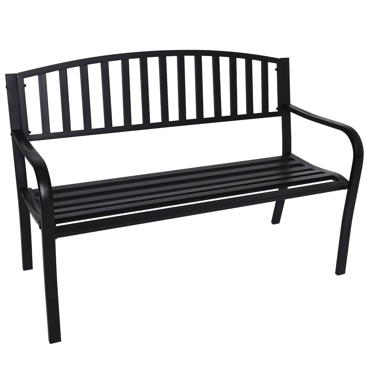 V240-GDB-JOY-223-73350-00 Wallaroo Steel Outdoor Garden Bench - Classic - Image 1