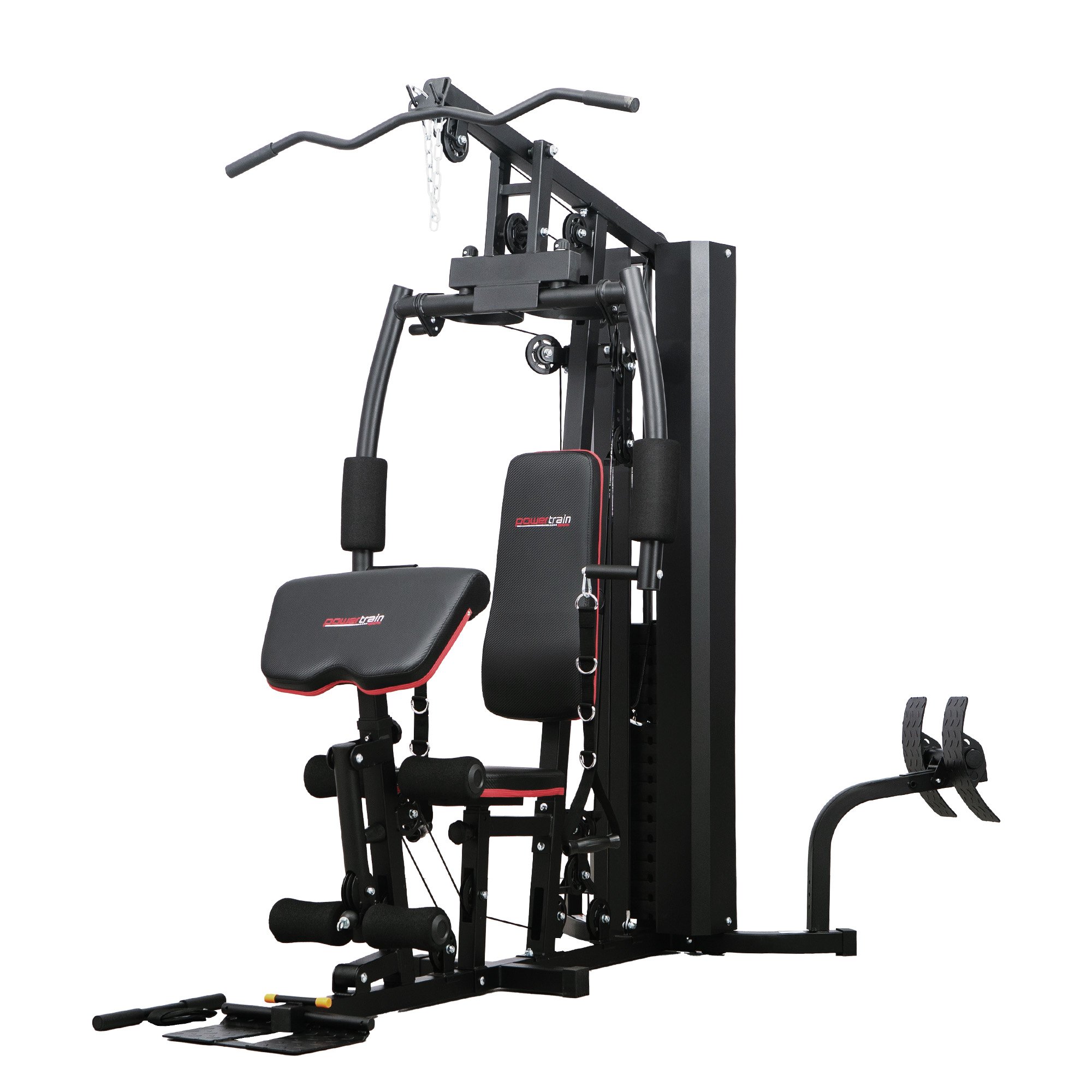 V240-HGM-89F-JX-159168-00 Powertrain Jx-89 Multi Station Home Gym 68kg Weight Cable Machine - Image 1