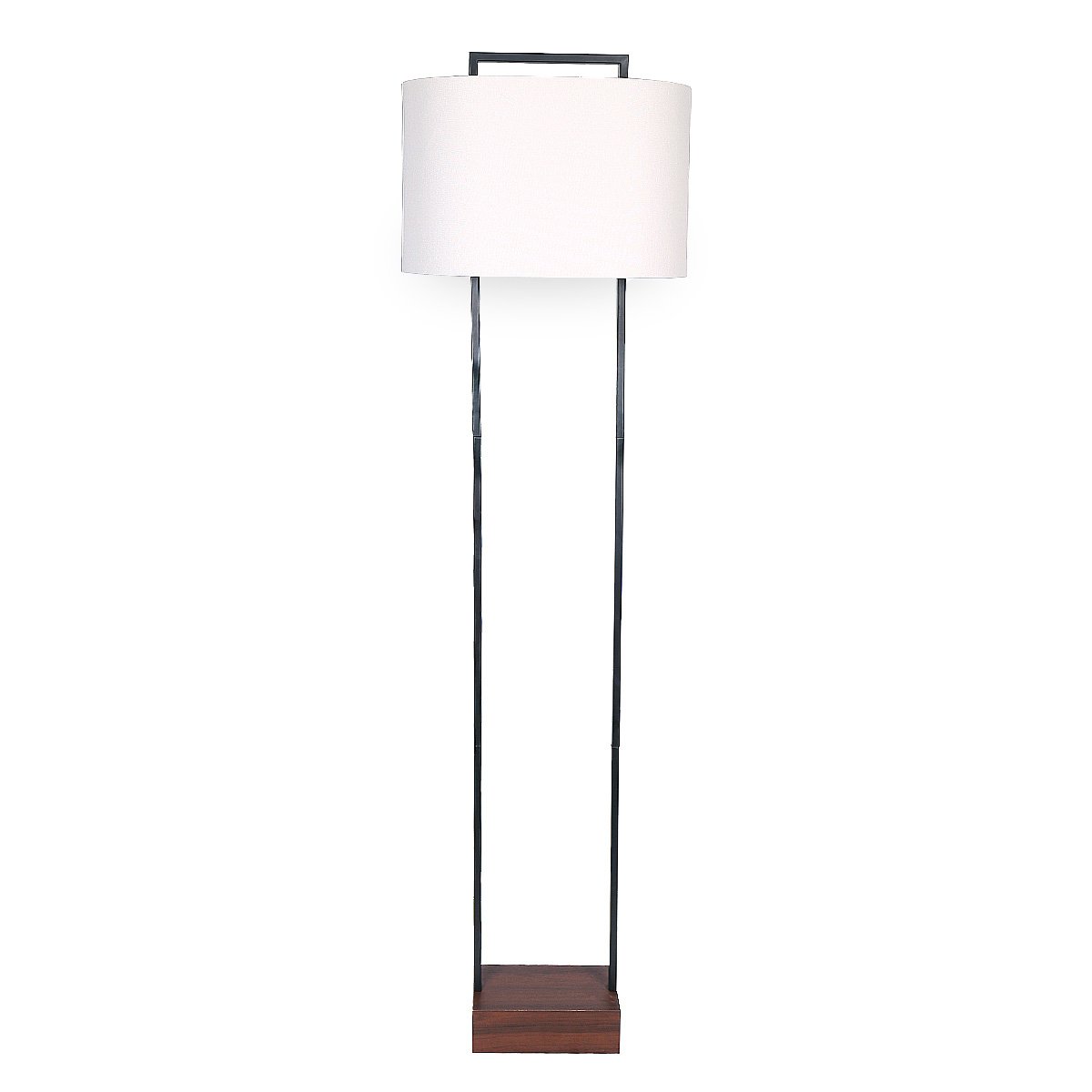 V240-LMP-MLM-1143-71616-00 Sarantino Wood Floor Lamp in Cherry Finish - Image 1