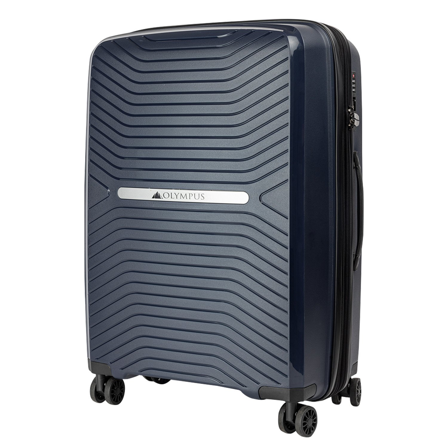 V240-LUG-901-20-BU-71641-00 Olympus Astra 20in Lightweight Hard Shell Suitcase - Aegean Blue - Image 1