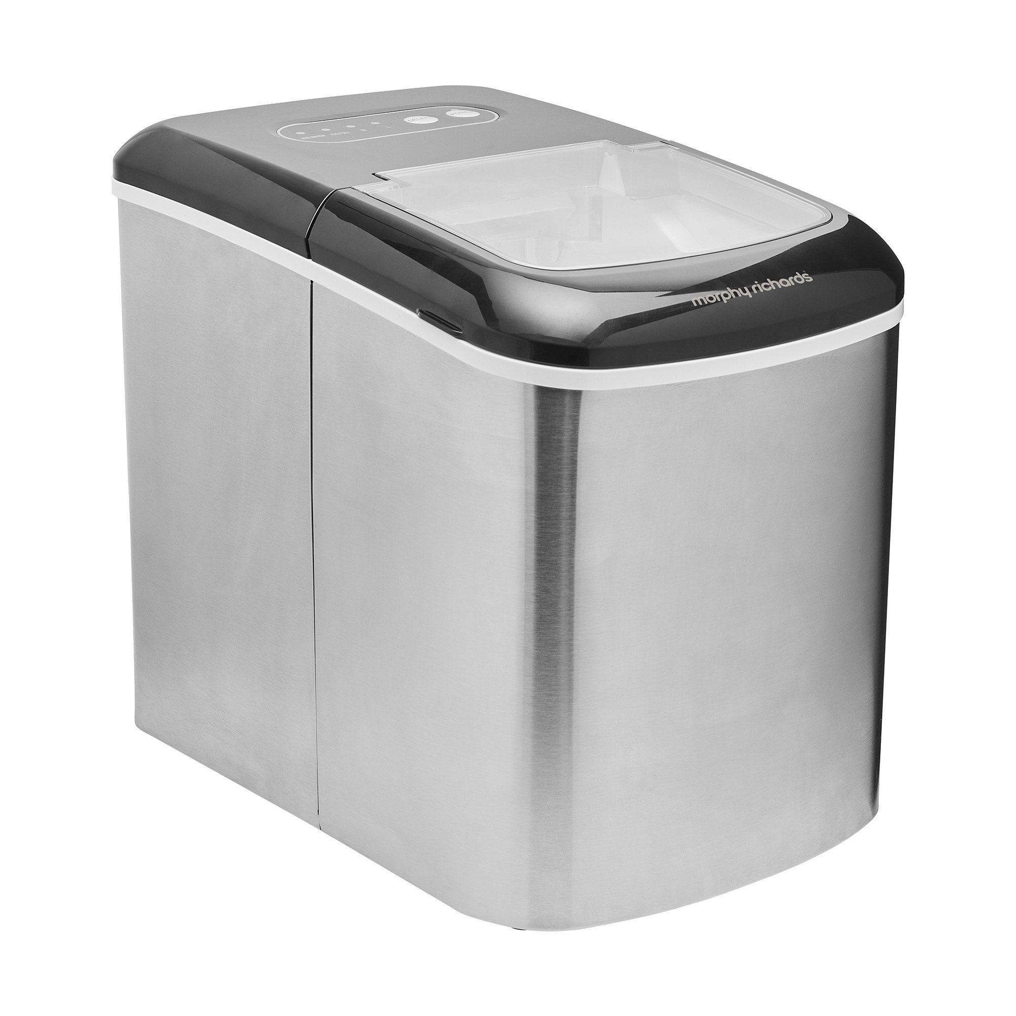 V240-MRIM15SS-217180-00 Morphy Richards 15kg Ice Maker in Stainless Steel - Image 1
