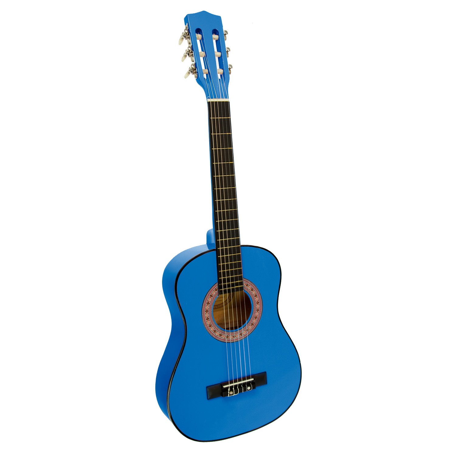V240-NC-34-BLS-71742-00 Karrera 34in Acoustic Children no cut Guitar - Blue - Image 1