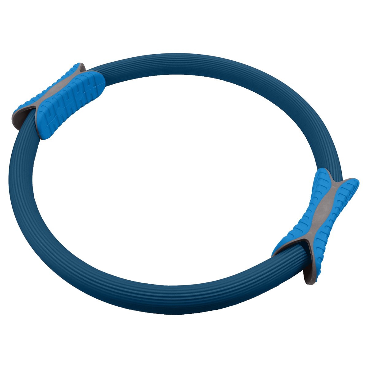 V240-PLT-RNG-BU-71486-00 Powertrain Pilates Ring Band Yoga Home Workout Exercise Band Blue - Image 1