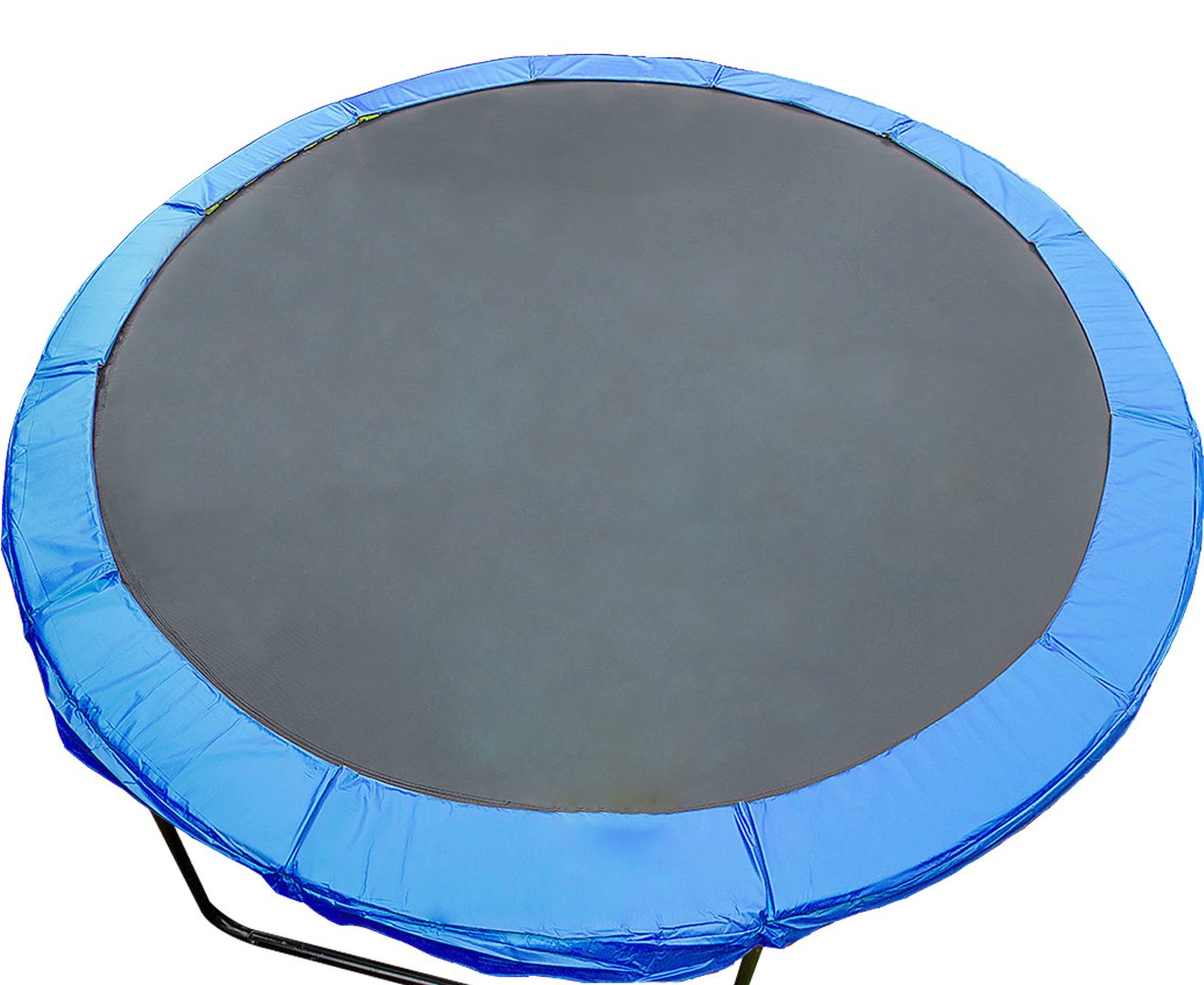 V240-TRP-PAD-BU-08-71899-00 Kahuna 8ft Replacement Reinforced Outdoor Round Trampoline Safety Spring Pad Cover (8 Feet) - Image 1