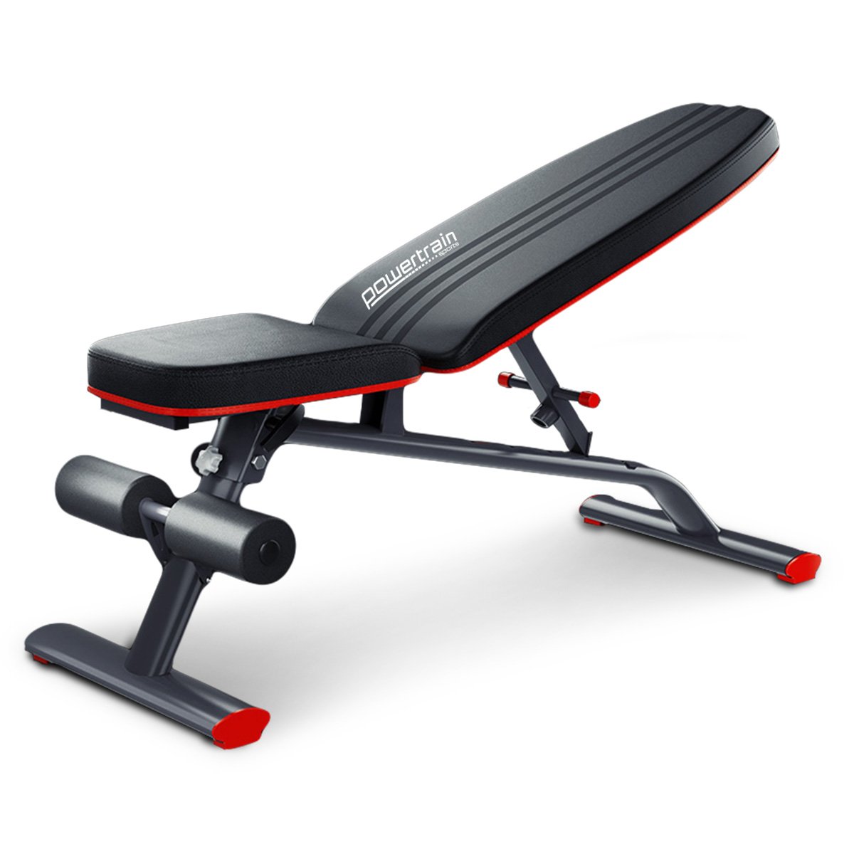 V240-WBD-01B-71554-00 Powertrain Home Gym Bench Adjustable Flat Incline Decline FID 250KG Load - Image 1