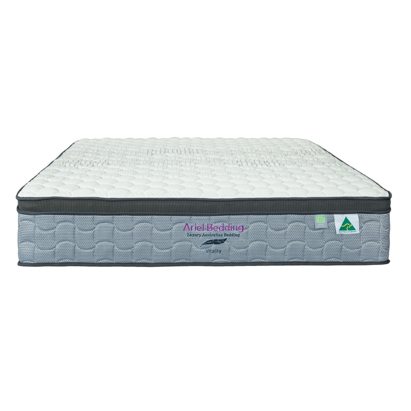 V242-V242-ARIEL-VITA-BB-KS-202503141210-00 Ariel Vitality Mattress - 5 Zoned Pocket Spring Mattress - Medium/Firm - KING SINGLE - Image 1