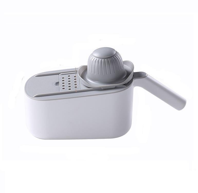 V255-E1909-G-52150-00 Ecoco Vegetable Chopper Spiralizer Vegetable Slicer Dicer Onion Food Cutter Home Use Grey - Image 1