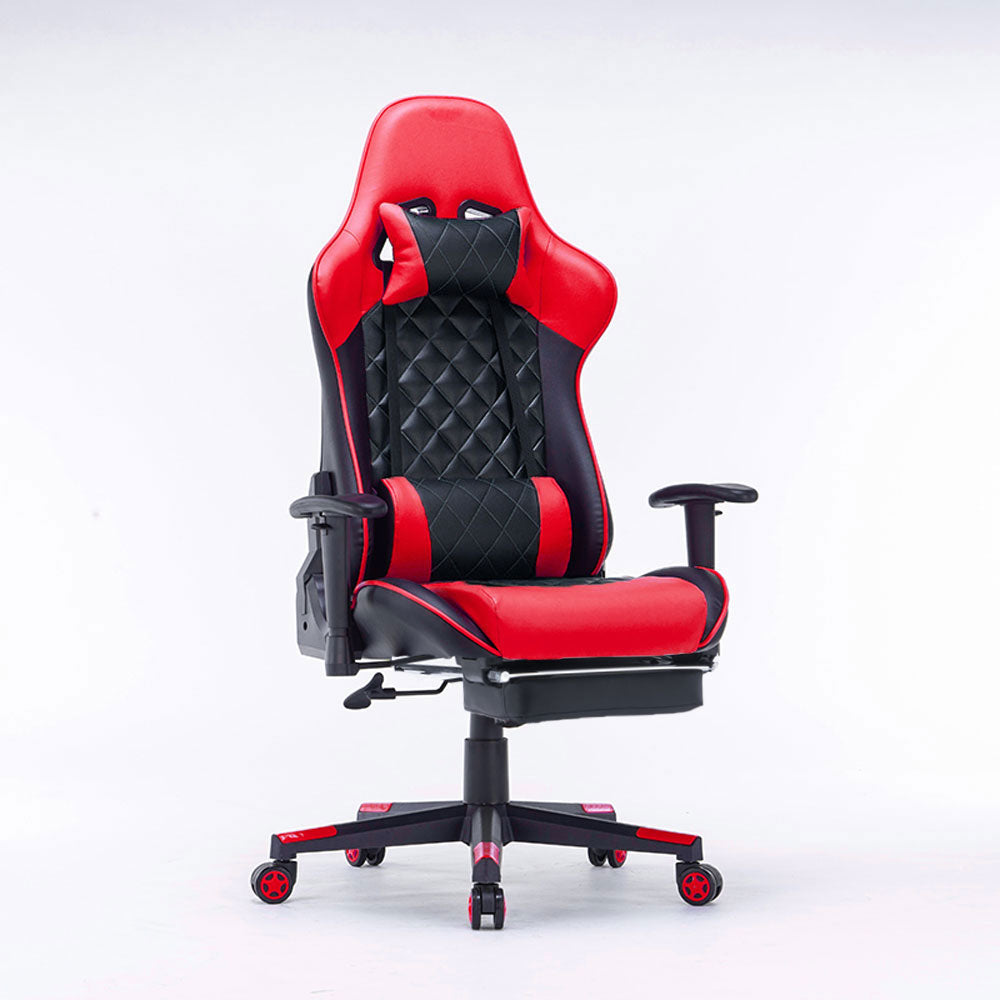 V255-GCHAIR-32-BR-70234-00 Gaming Chair Ergono Black REdmic Racing chair 165° Reclining Gaming Seat 3D Armrest Footrest - Image 1