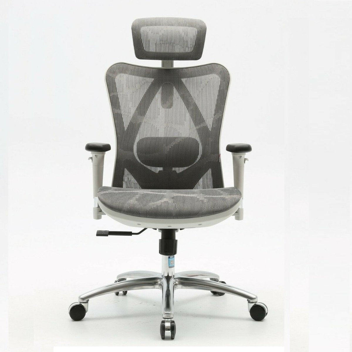 V255-SIHOO-M57-0009-GY-52702-00 Sihoo M57 Ergonomic Office Chair, Computer Chair Desk Chair High Back Chair Breathable,3D Armrest and Lumbar Support Grey without Footrest - Image 1