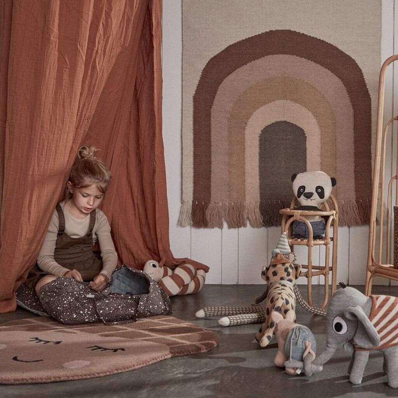 V262-CI-STK-576KWR-OYOY-Spring-Summer-2021-Rug-Acorn-Multi-Acorn-and-Pip-2-1024x1024-00 Acron Wool Kids Tufted Rug 80 x 90 cm - Image 1