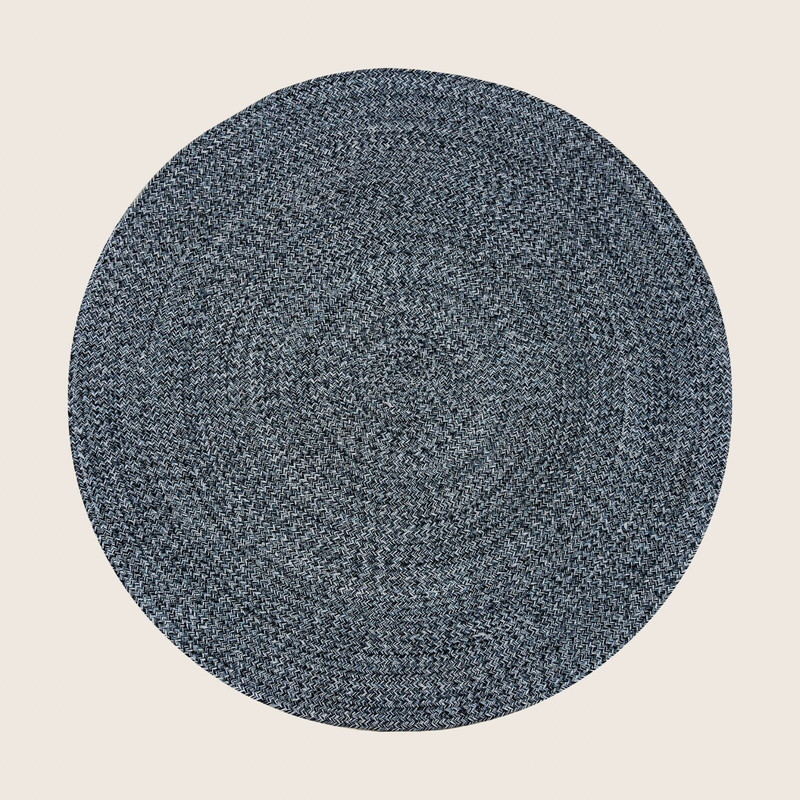 V262-CI-STK-996JNR-s-l1600-2-00 Handmade Country Cottage Reversible Cotton Area Rug 120 x 120 cm - Image 1