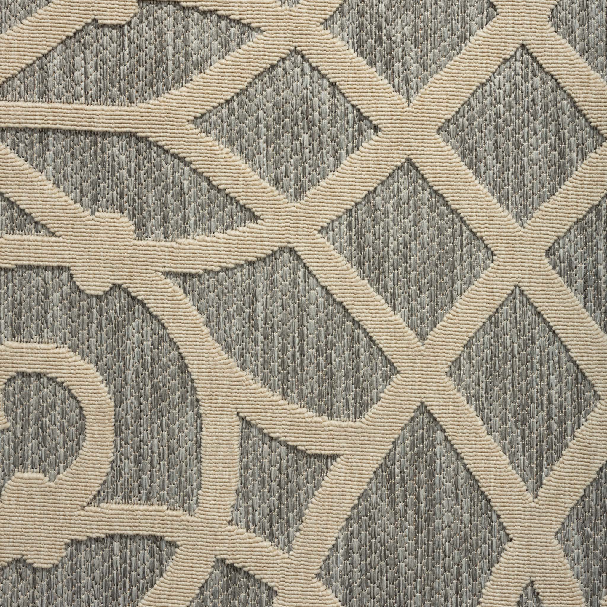 V262-LGH160230350GRE-172709-00 Alpha Outdoor Rug - Grey - 160x230 - Image 1