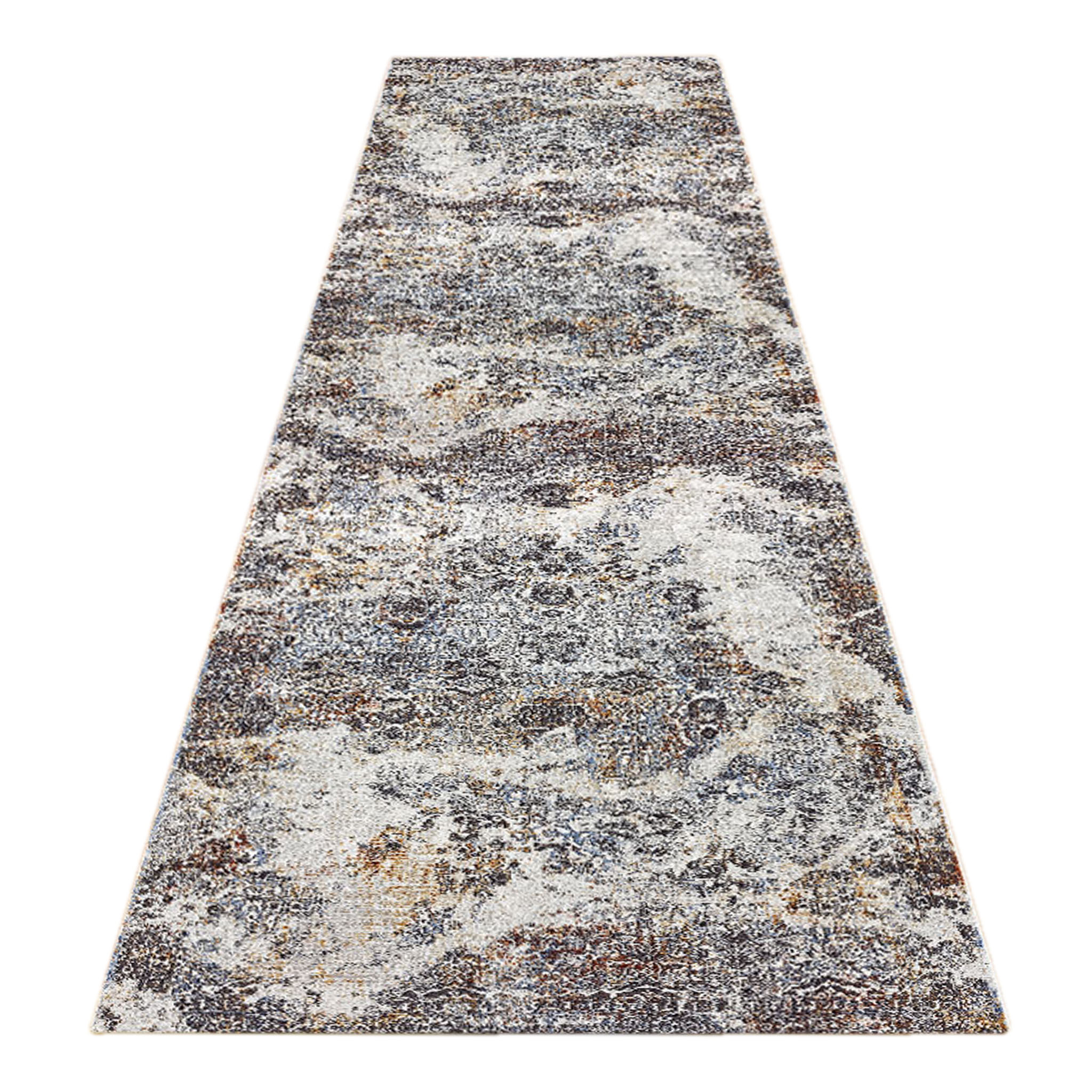 V262-LGH240330626LGR-172631-00 Luxe Vintage Textured Rug - Light Grey - 240x330 - Image 1