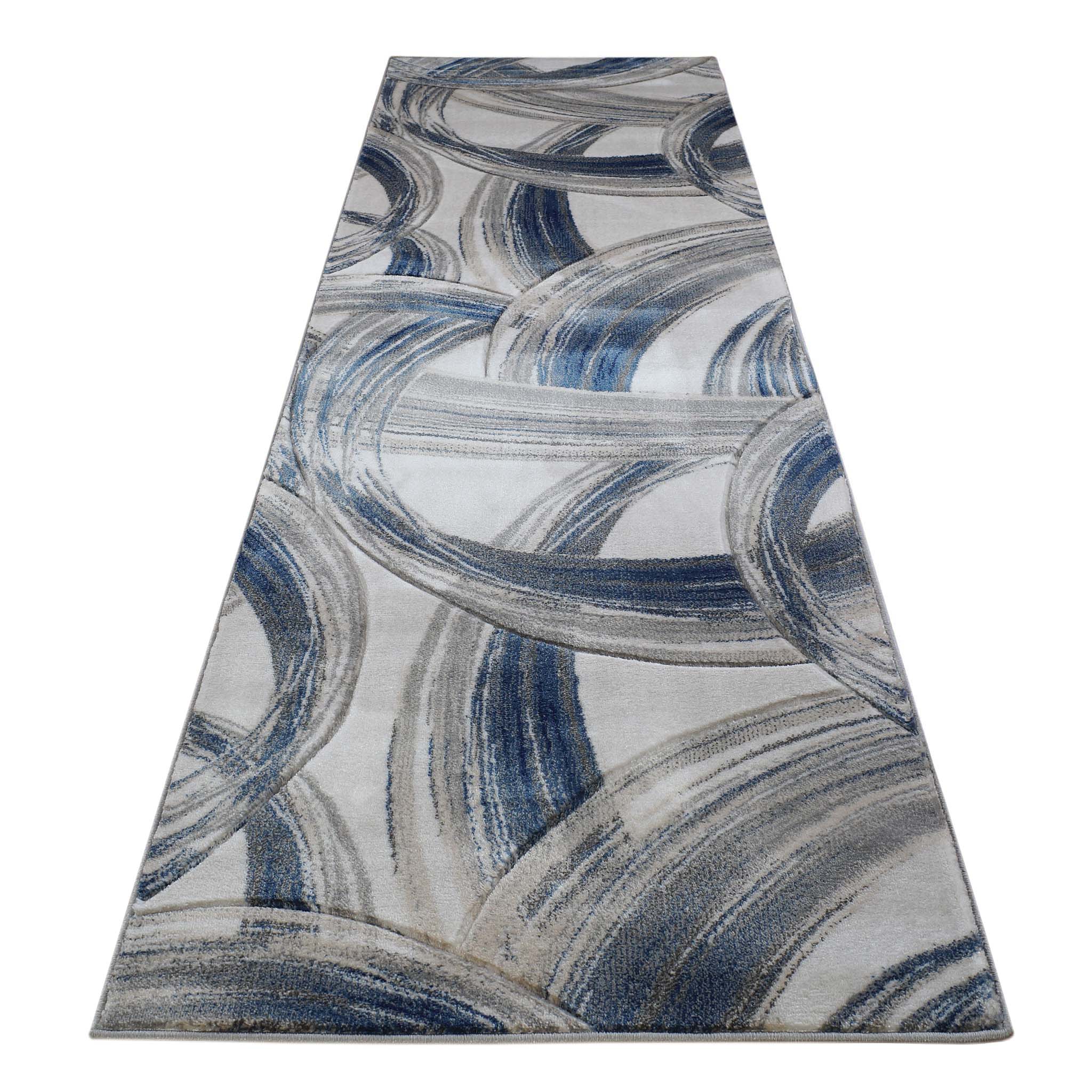 V262-LGH801501068GRE-172564-00 Regen Modern Rug - Grey - 80x150 - Image 1