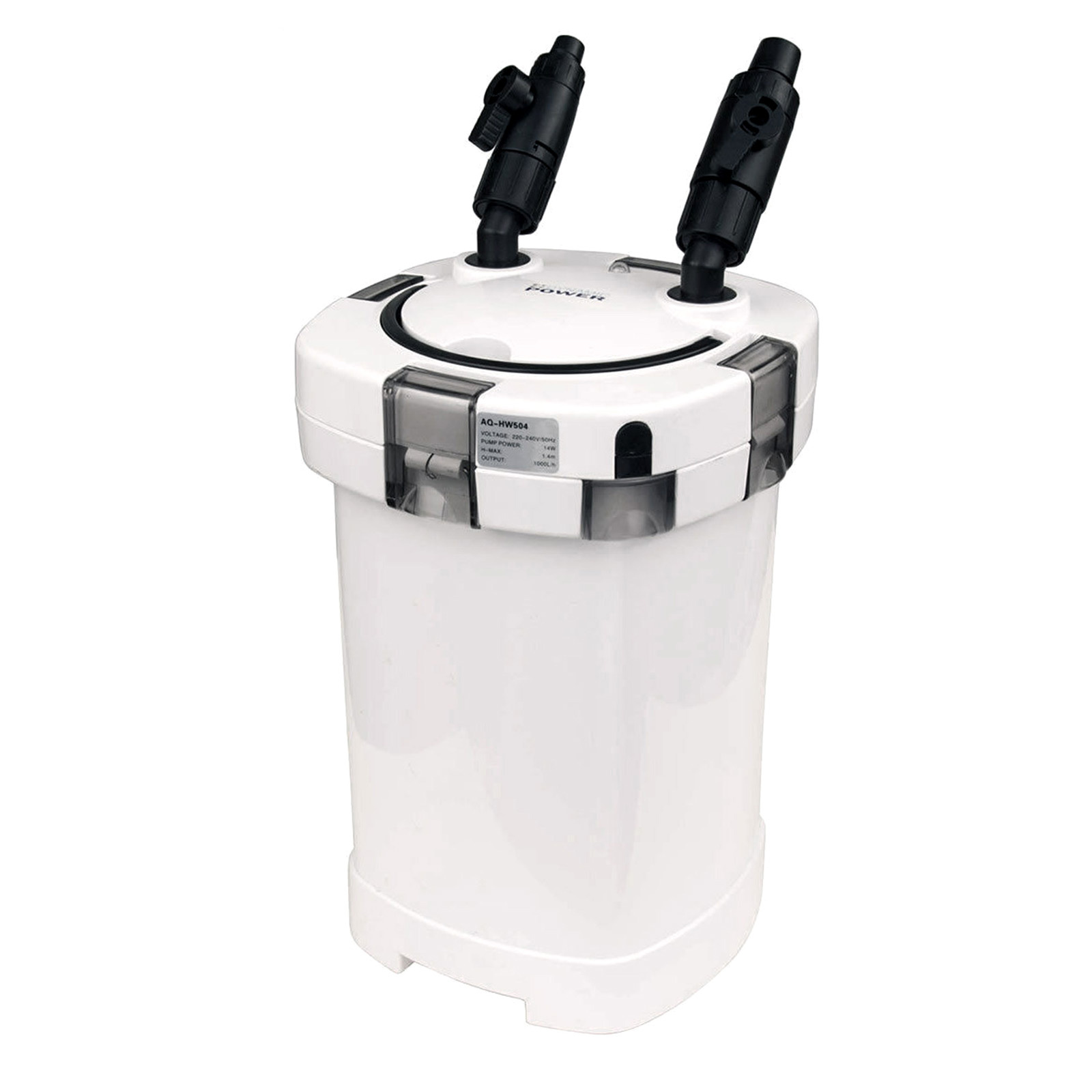 V274-AQ-HW504-AQ-HW504-00 Aquarium External Canister Filter 1000L/H - Image 1