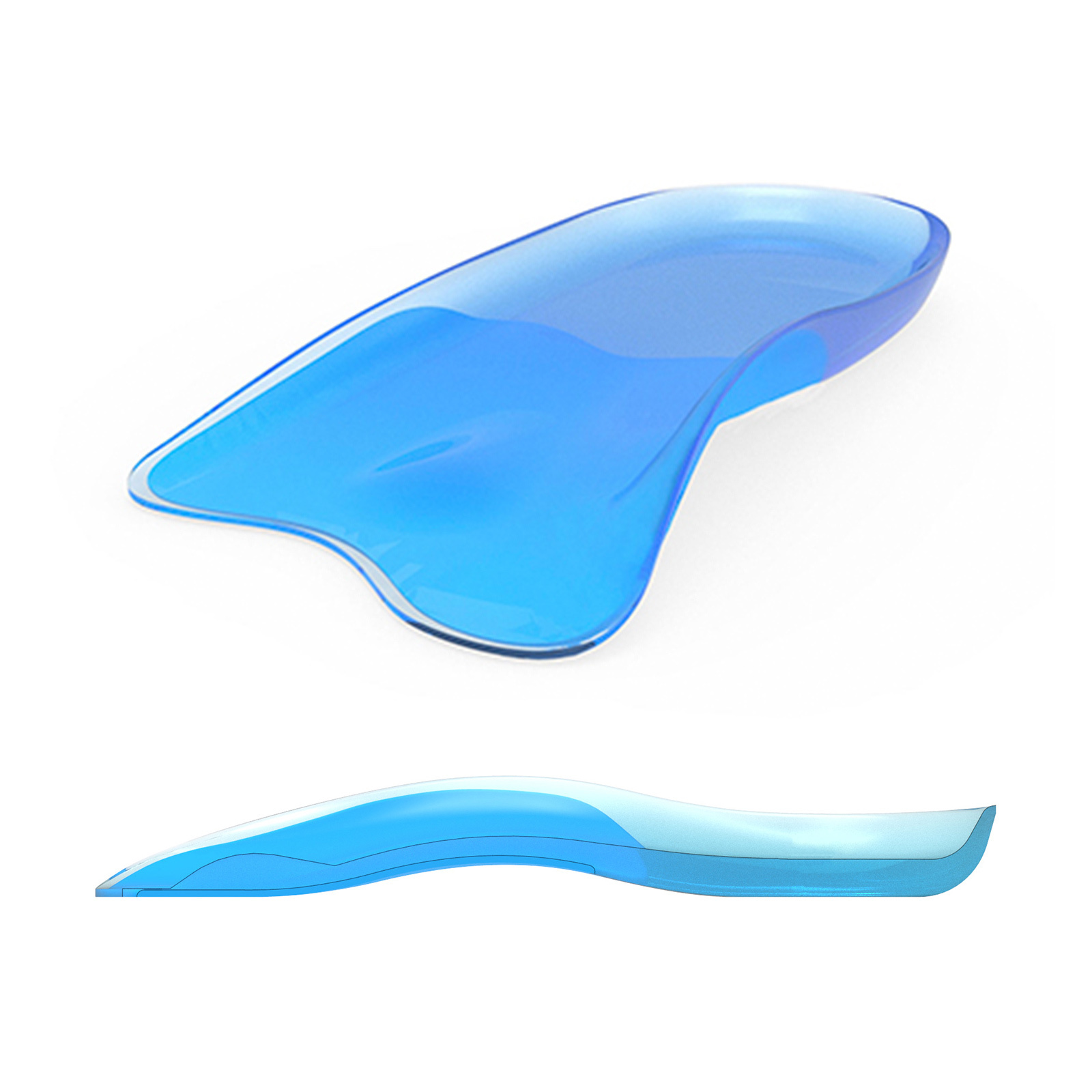 V274-GM-BI-INSOLE-HF-M-52590-00 Half Insoles Shoe Inserts M Size Gel Arch Support Foot Pads - Image 1
