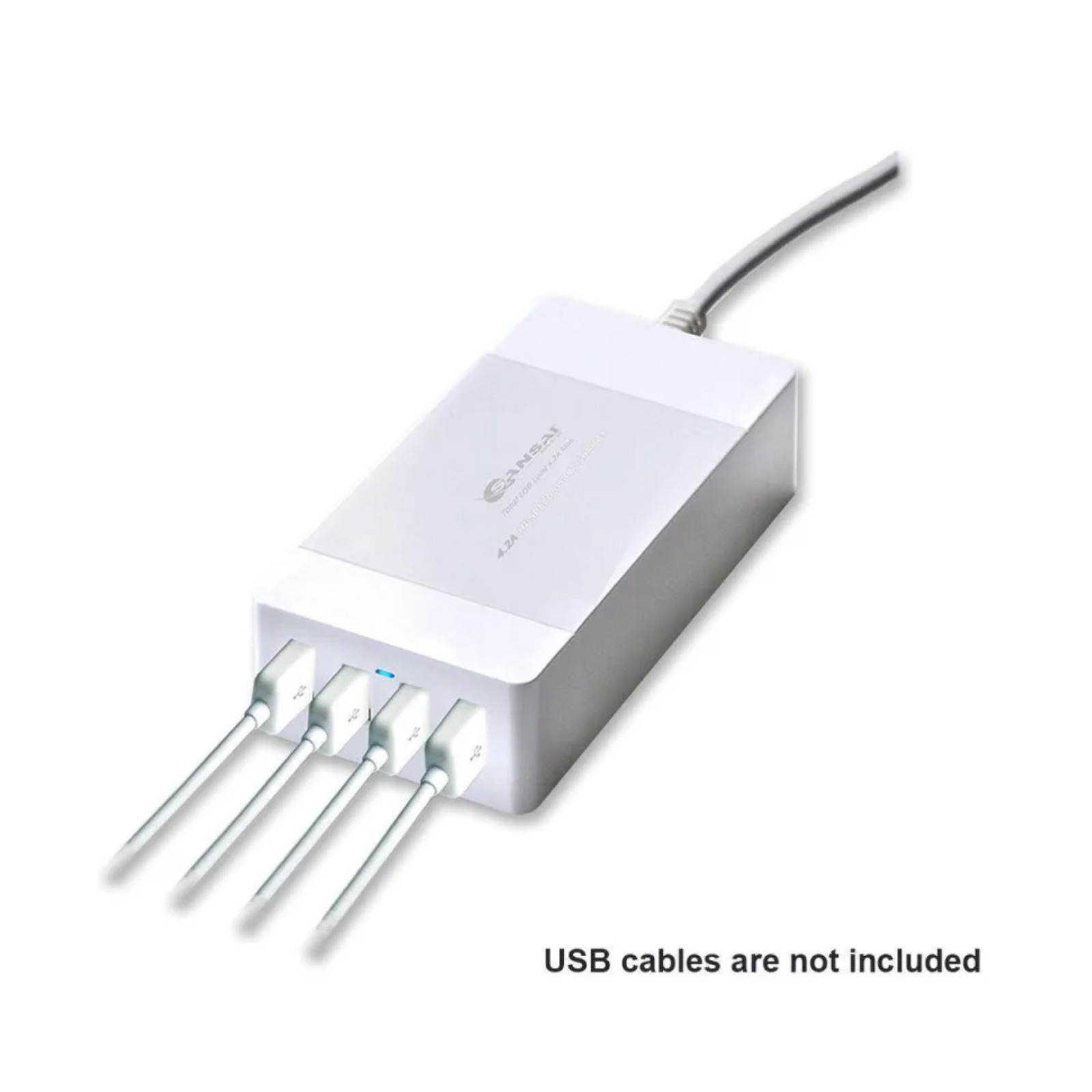 V274-HA-SS-PAD-4033AU-X3-142266-00 3X Sansai USB Charging 4.2A 4-Ports Station B - Image 1