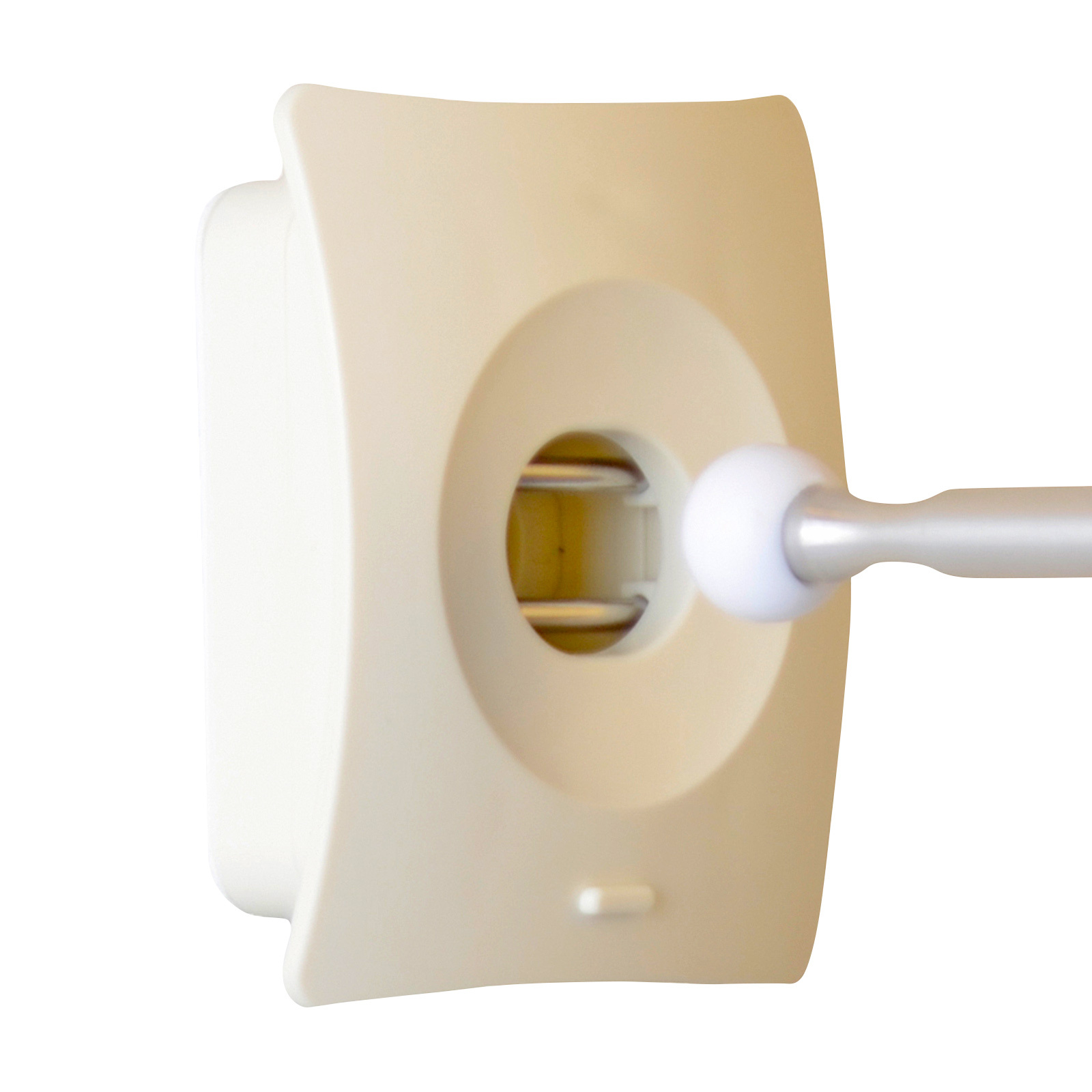 V274-OF-LF-DRSTOP-BE-OF-LF-DRSTOP-BE-00 Door Stopper Wall Mount Door Stop Adhesive Catch Hole Advanced BEIGE - Image 1