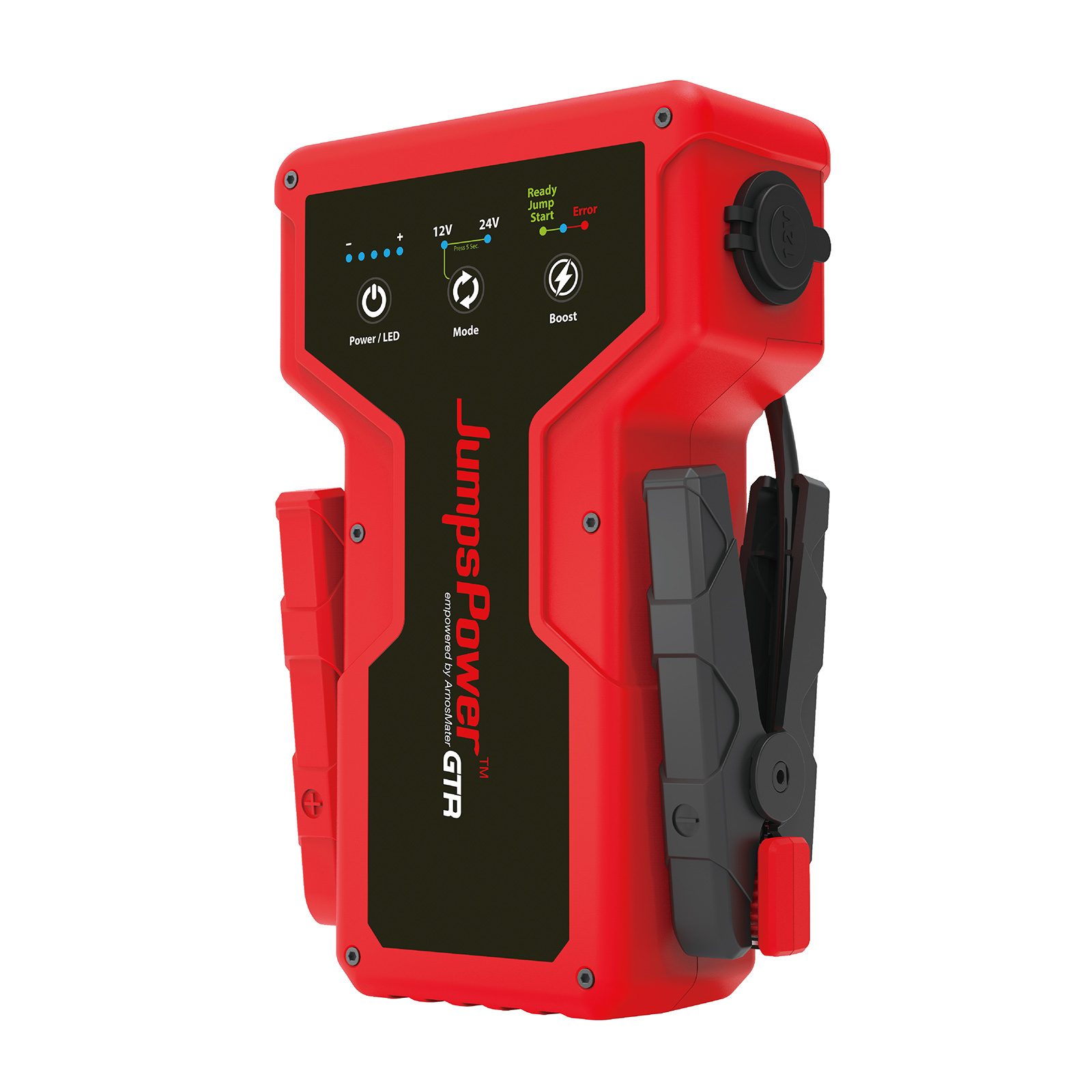 V274-VE-JP-JS-GTR-144694-00 4000A Jump Starter 12V Powerbank 99900mWh 24V Pro Car Battery Charger LED GTR - Image 1