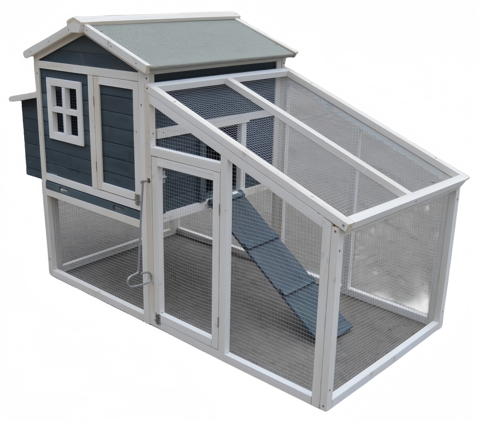 V278-CC213-AMY-174979-00 YES4PETS Large Chicken Coop Rabbit Guinea Pig Hutch Ferret House Chook Hen House Run - Image 1