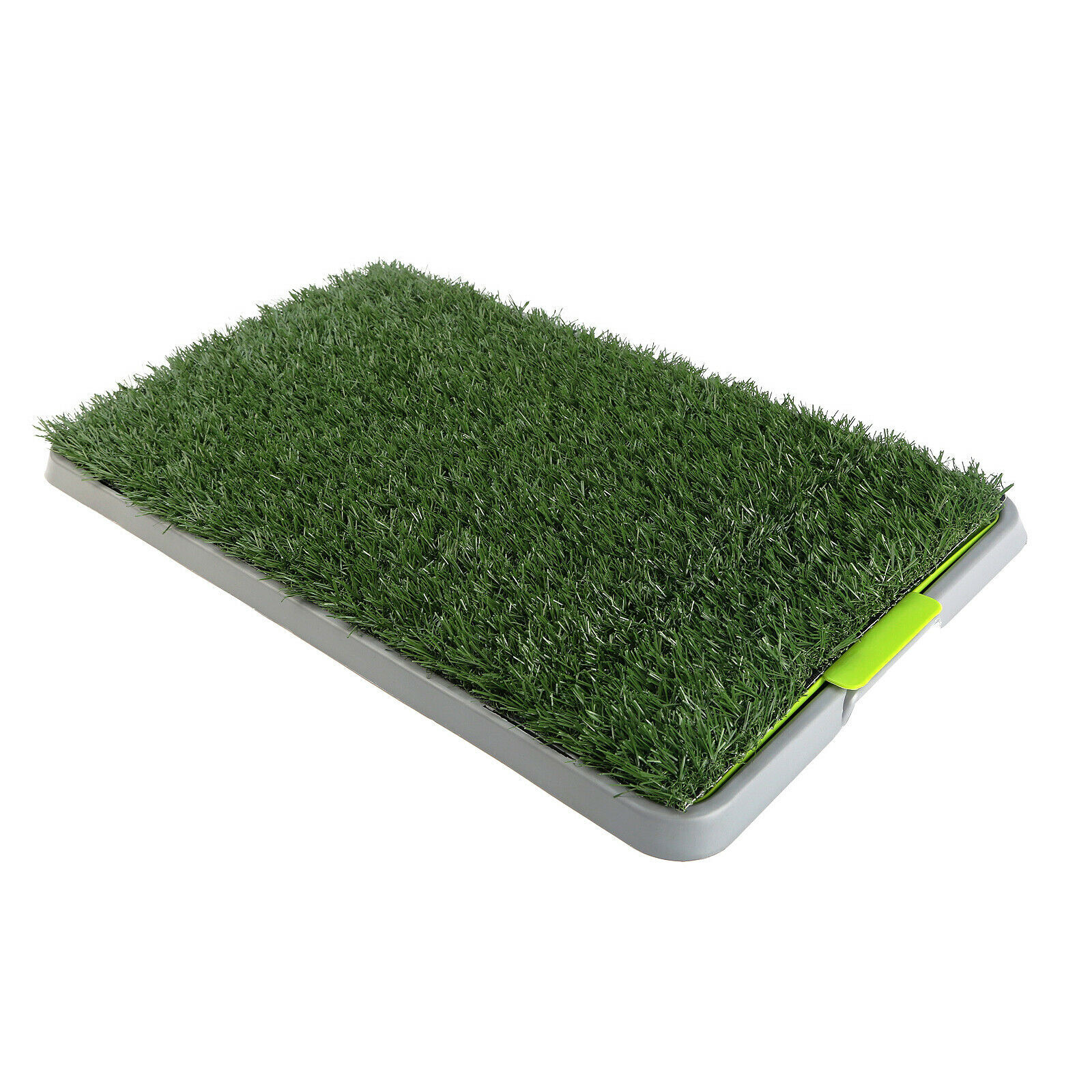 V278-PET-POTTY-HH202-RECT-69446-00 YES4PETS Indoor Dog Puppy Toilet Grass Potty Training Mat Loo Pad pad 68 X 43 cm - Image 1
