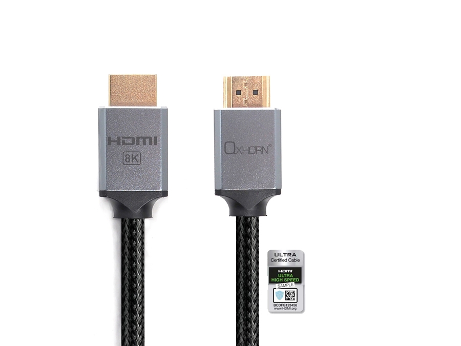 V28-ACBOXHCBH8K03-69863-00 Oxhorn 8K HDMI 2.1a Cable 3m - Image 1