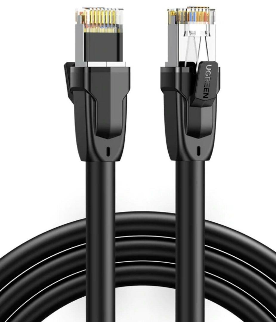V28-ACBUGN70327-86003-00 UGREEN 70327 Cat 8 Pure Copper Patch Cord Network Cable 1M - Image 1