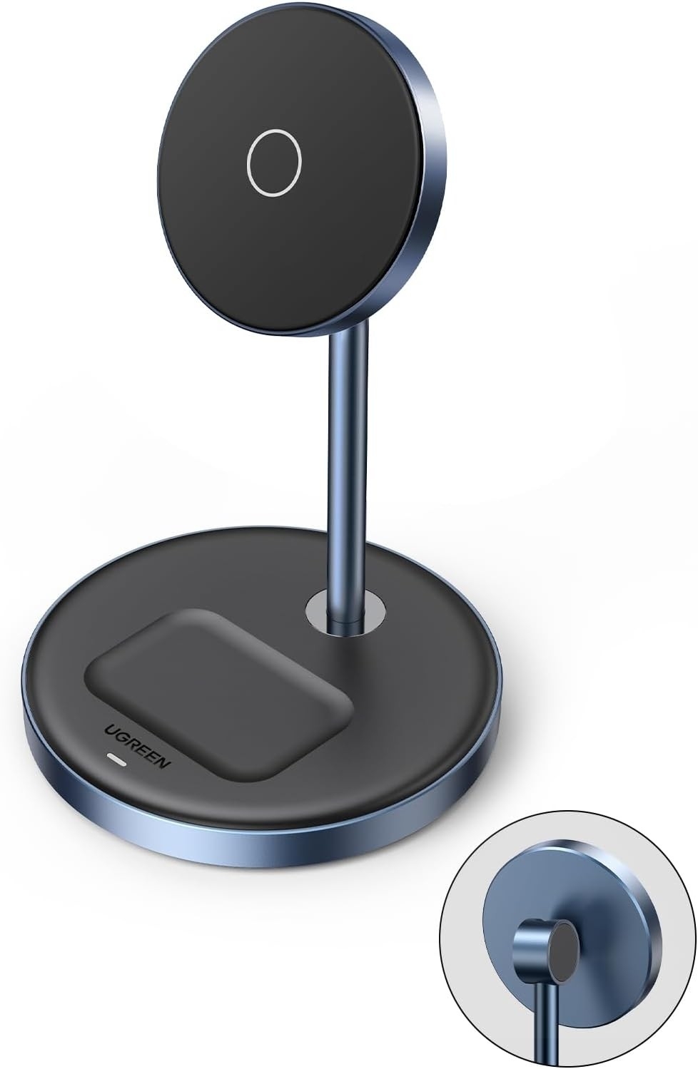 V28-ACBUGN90668-197903-00 UGREEN 90668 2-in-1 Magnetic Wireless Charging Station - Image 1