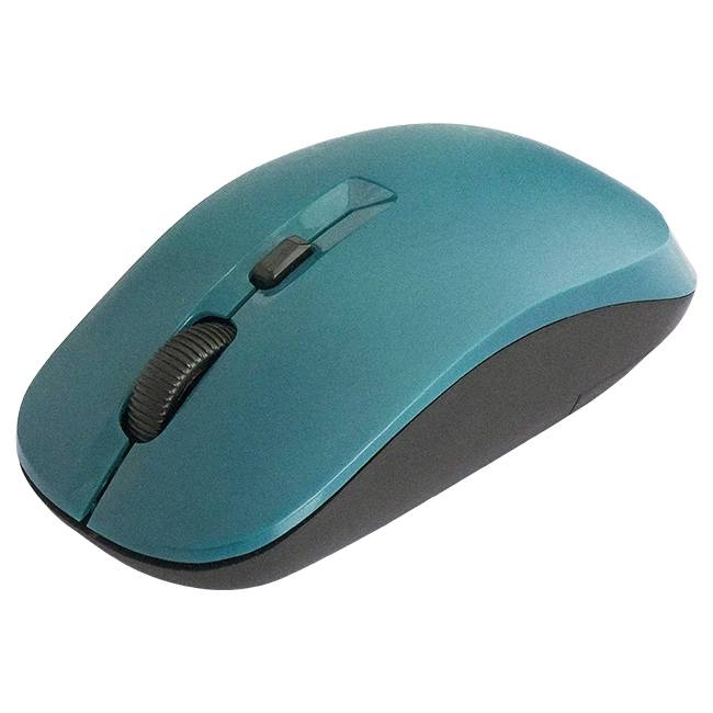 V28-AMSRZS801TL-01_10 CLiPtec SMOOTH MAX 1600DPI 2.4GHZ WIRELESS OPTICAL MOUSE - Teal - Image 1