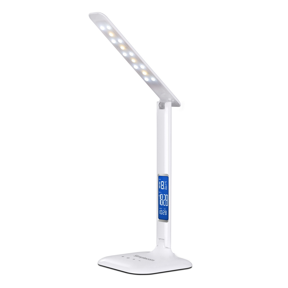 V28-EL808-04_9 Simplecom EL808 Dimmable Touch Control Multifunction LED Desk Lamp 4W with Digital Clock - Image 1