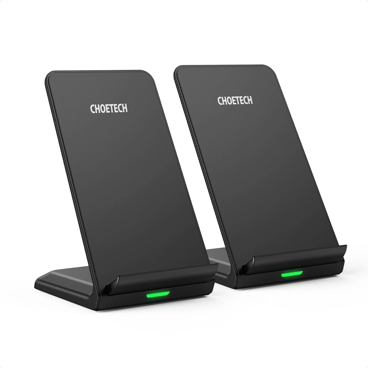 V28-ELECHOMIX00093_elechomix00093-1_1 CHOETECH MIX00093 Fast Wireless Charging Stand 10W Qi-Certified T524S 2-Pack - Image 1