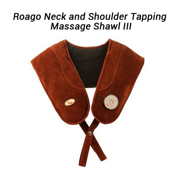 V28-ELEROCMM-55-01_16 Rocago Neck and Shoulder Tapping Massage Shawl III - Image 1