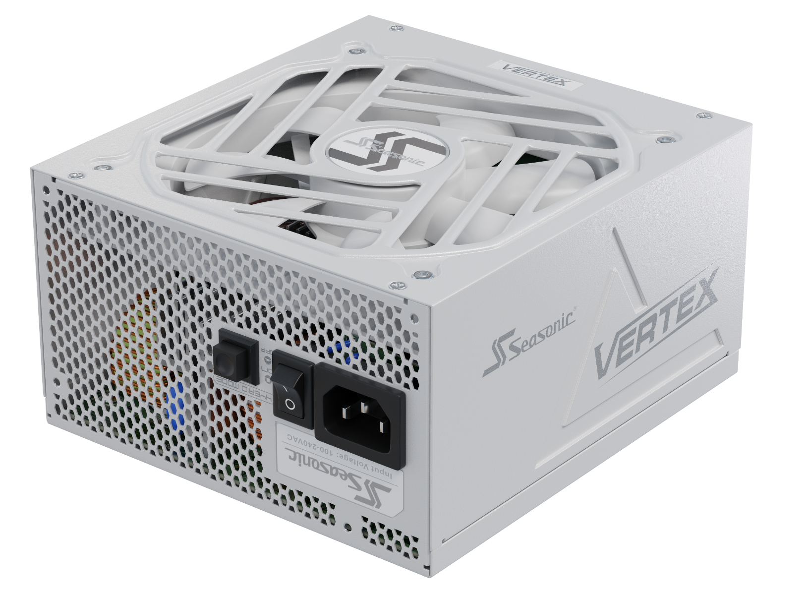 V28-PSUSEAVERTEXWHITEGX1000-131811-00 Seasonic VERTEX GX-1000 White 1000W ATX 3.0 Gold Modular PSU - Image 1