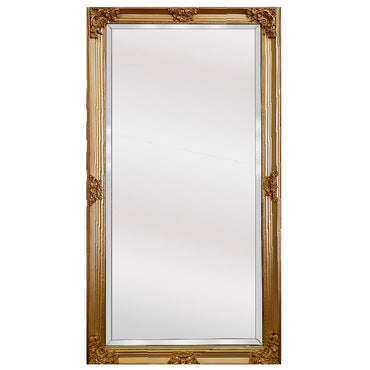 V292-M-DLUX-XL-GOLD-72205-00 Deluxe French Provincial Ornate Mirror - Gold - X large 210cm x 110cm - Image 1