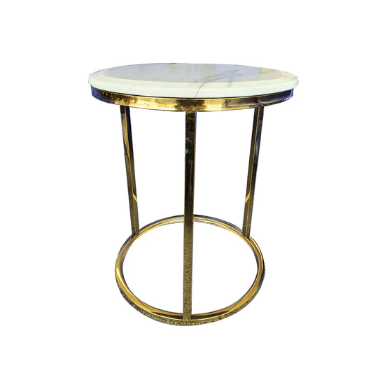 V292-SDT-KEL003-goldsidetable_540x_v_1636937176-00 Kelly Side Table - White on Gold - 45cm - Image 1