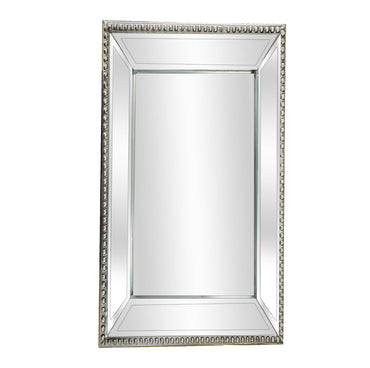 V292-T-BDD-M-SILVER-72212-00 Beaded Tray - Silver Medium - Image 1