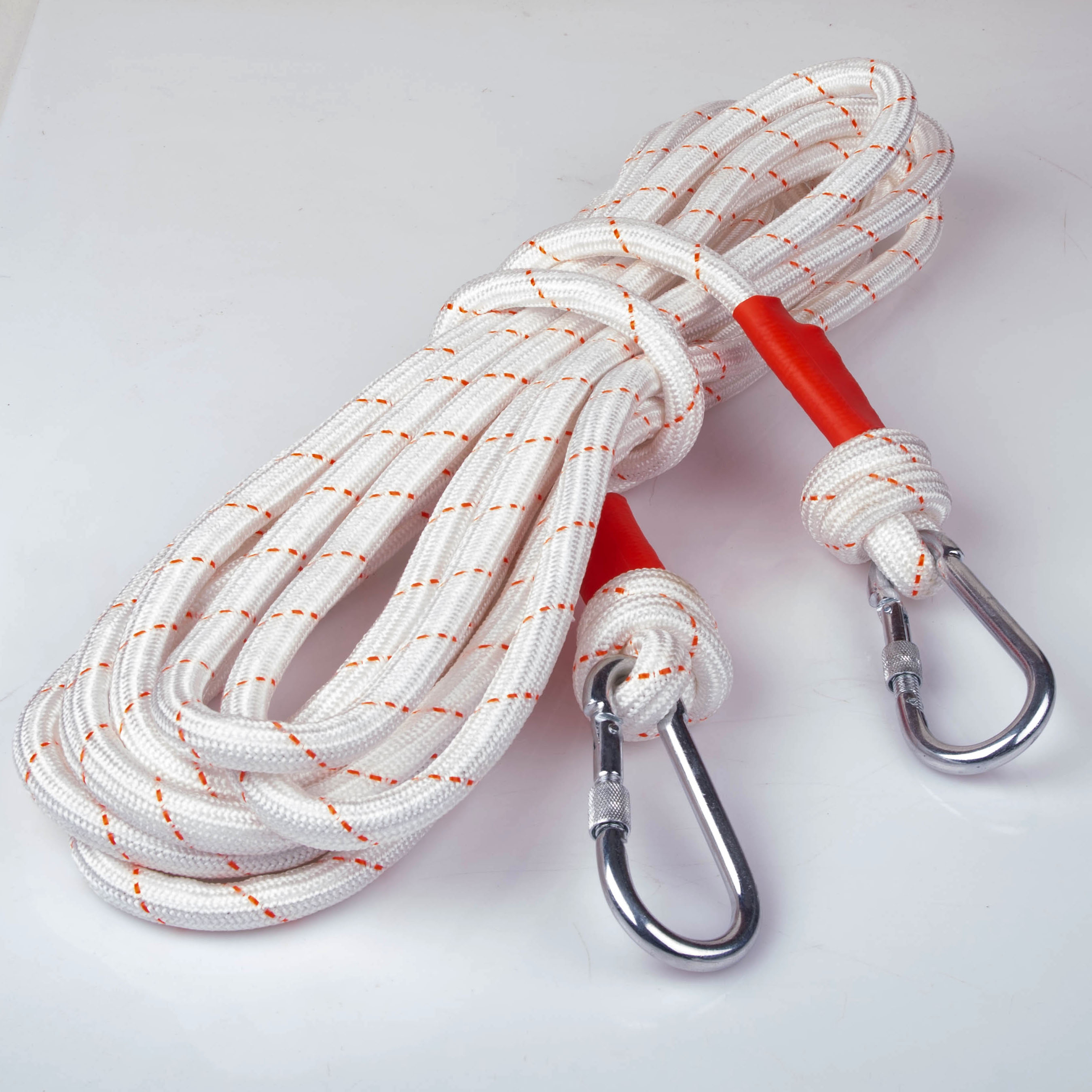 V324-CS2-ROPE16MM-10M-151036-00 16mm 10m Safety Climbing Rope Nylon Rock Static Outdoor Boat Anchor Marine Rope Dock Lines Rope - Image 1