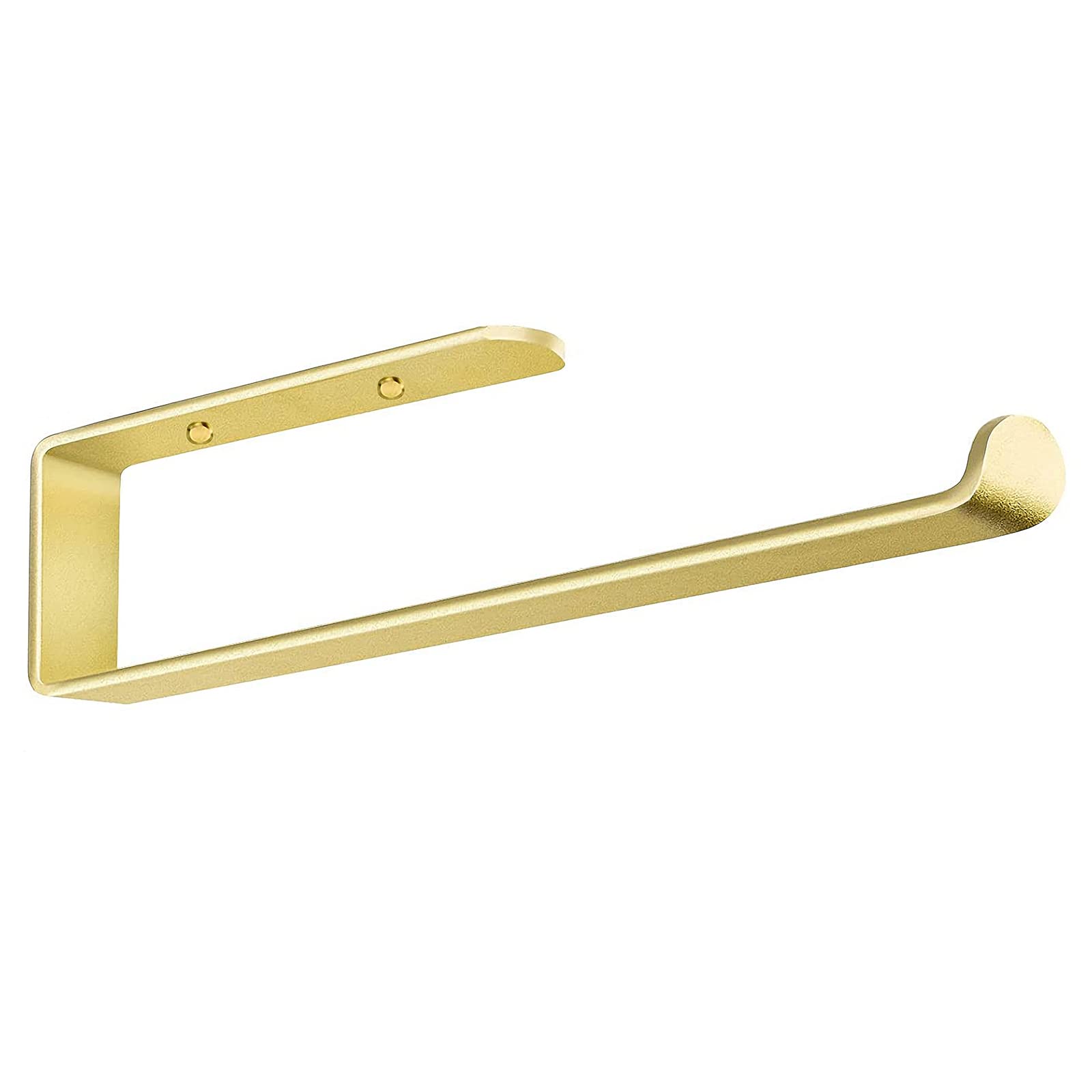 Version 1.0.0 Gold Kitchen Bathroom Paper Holder Towel Holder Self Adhesive or Screw Mount 31cm - Image 1