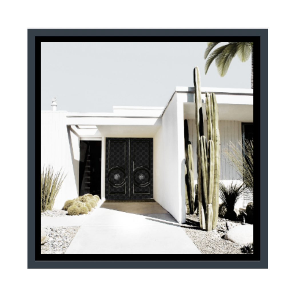 V355-IA-AW-RG-F6060-70181-00 Interior Ave - Resident G - 60cm x 60cm Canvas Artwork - Image 1