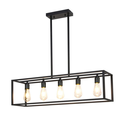 V355-IA-C1-B-67477-00 Interior Ave - Industrial 5 Light Chandelier - Image 1