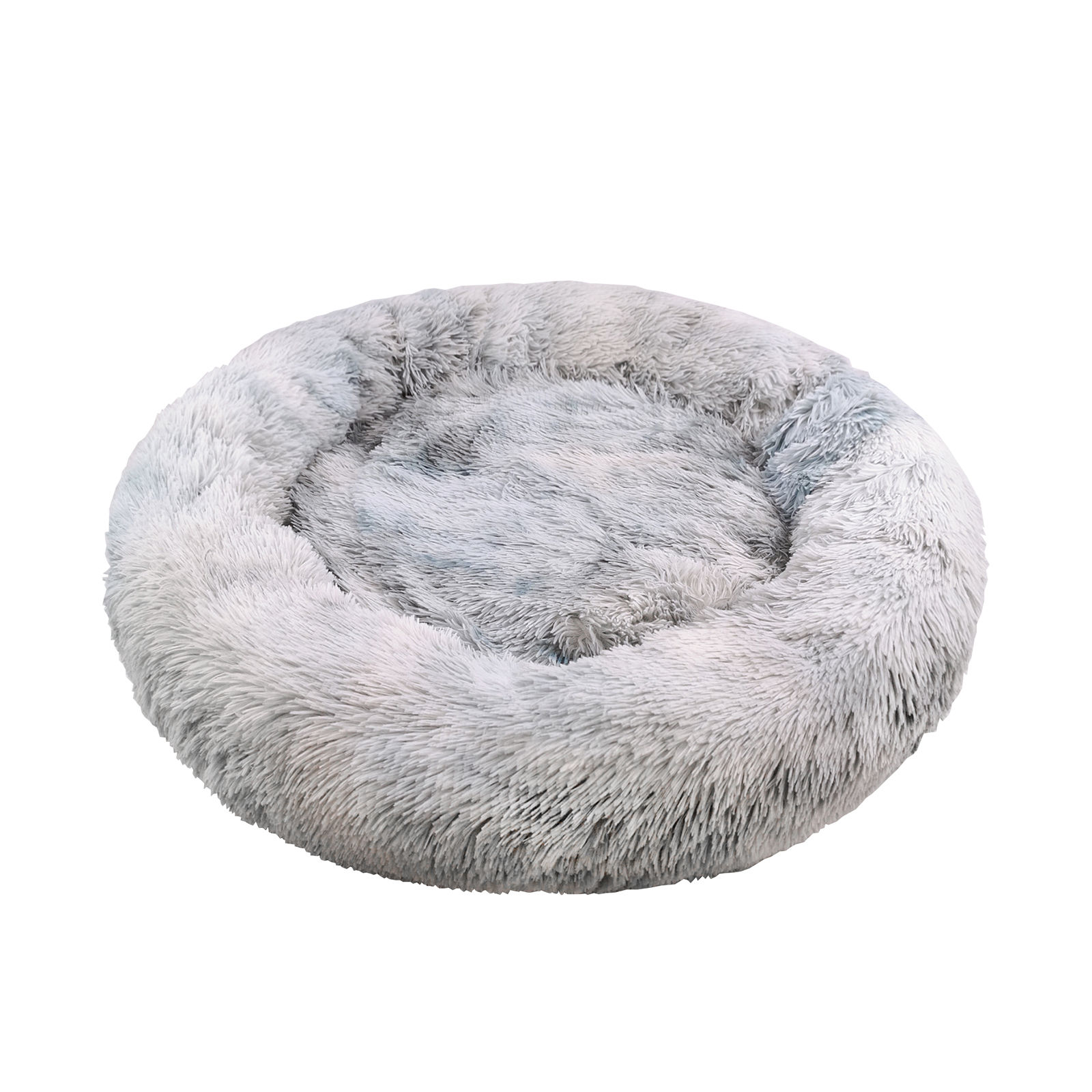 V360-PTDB0013-GG-XL-81485-00 Pawfriends Dog Cat Pet Calming Bed Washable ZIPPER Cover Warm Soft Plush Round Sleeping 120cm - Image 1