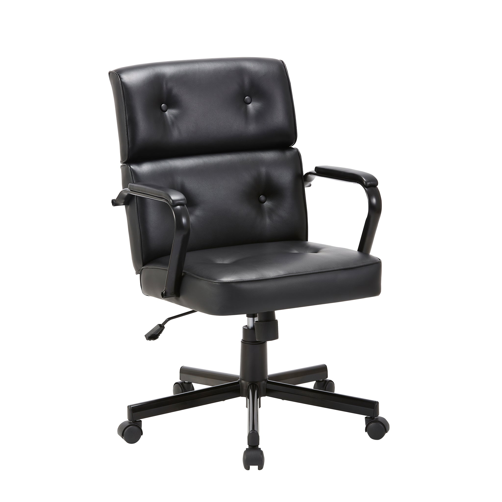 V369-CS-2213-BLACK-CS-2213E_Black_-1_1024x1024_2x-00 Beverly Home Office Chair In Black PU - Image 1