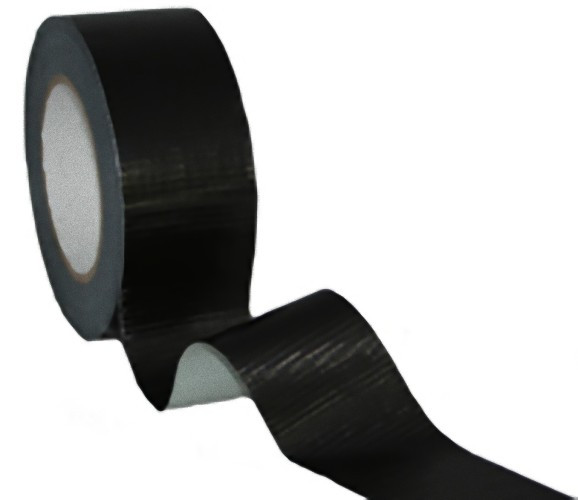 V382-BLACKDUCTX2-202503040840-00 2 Pack Black Duct Tape 50 Metres Industrial Grade Waterproof UV Resistant Crafts Home Maintenance - Image 1